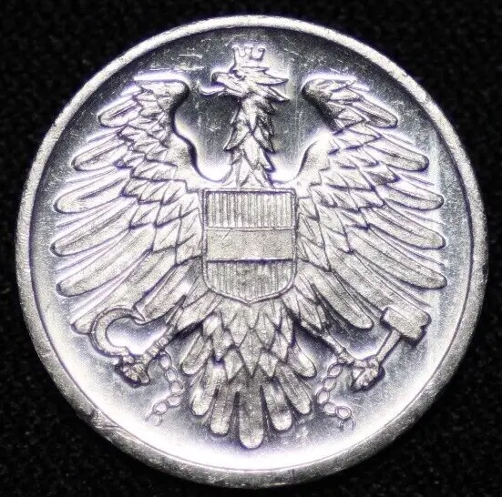 AUSTRIA ~ 1968 ~ 2 Groschen ~ PROOF ~ Quality World Coin ☘️ W-#189 ☘️ 2
