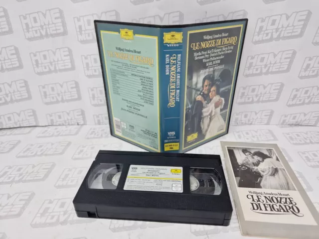 Mozart - LE NOZZE DI FIGARO - VHS - Usato