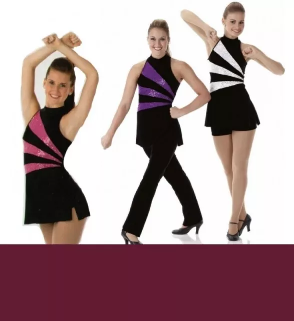 IN MOTION DANCE Costume Sequin Mesh TOP ONLY Color Choices Child and Adult  USA $7.48 - PicClick