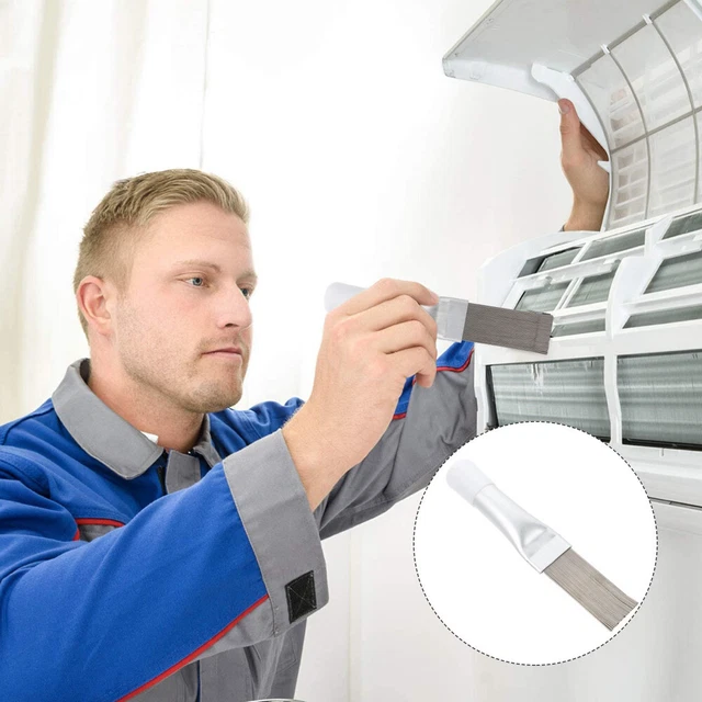 Kit Pulizia Aria Condizionata | 2 Pettini Per Radiatore | Per Evaporatore E Condensatore | Fai Da Te - Foto 7