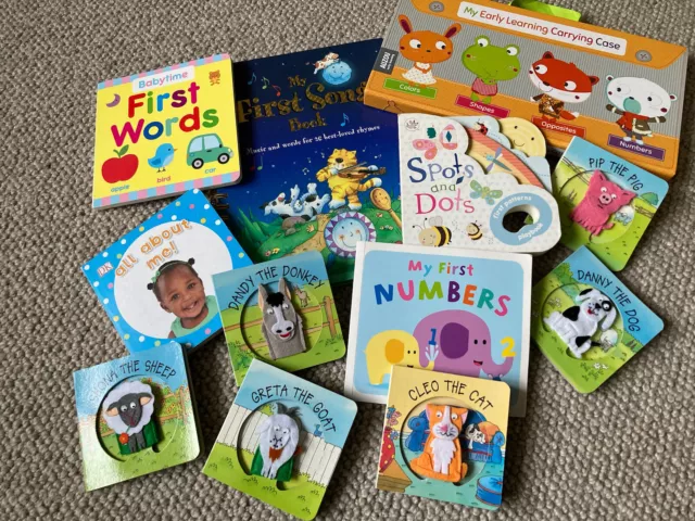 A Fantastic Set Of First Early Learning Books + Activity books Preschool -immacu