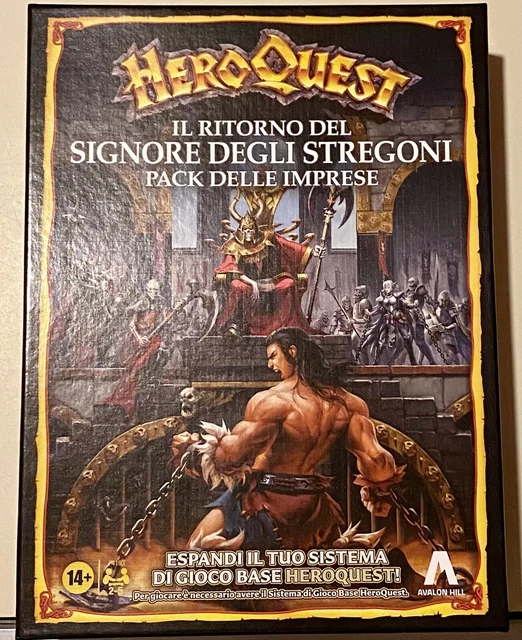 HeroQuest - Return Of The Witch Lord (Ritorno Del Signore Degli Stregoni) Tessere - Foto 3
