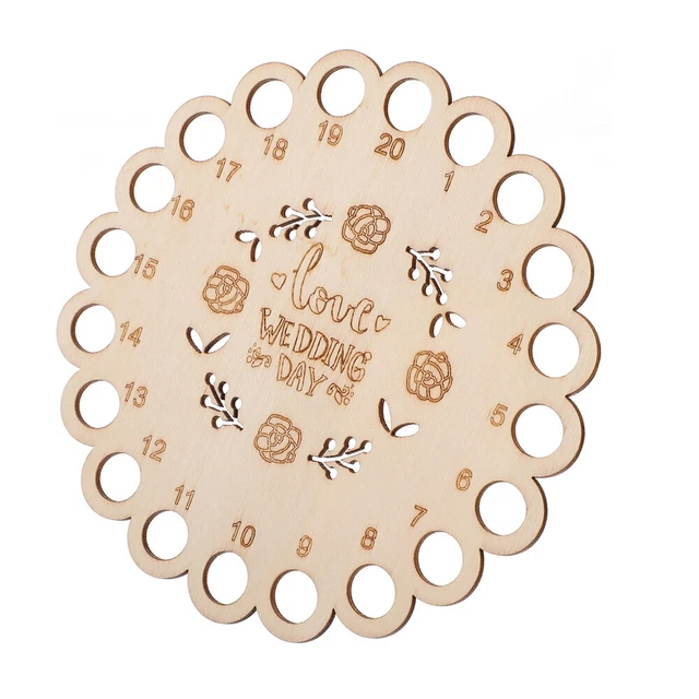 Organizzatore Filo Ricamo 30 Posizioni - Scatola In Schiuma E Plastica Per Punto Croce, Viola - Foto 2