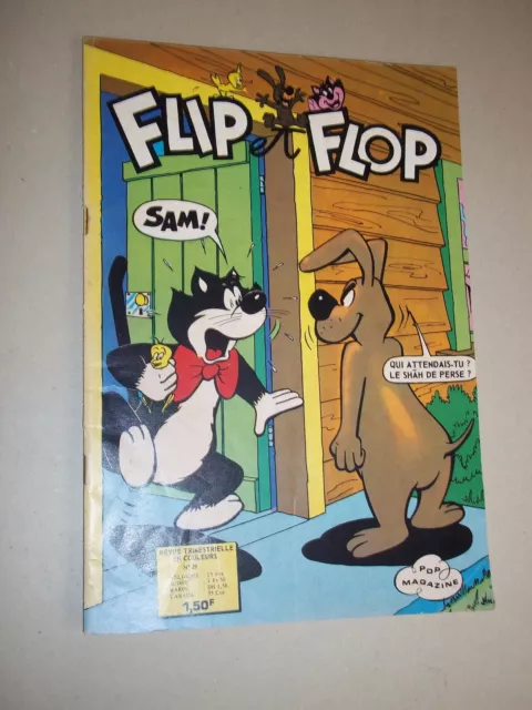 MAGAZINE BD "FLIP et FLOP" (1973) AREDIT / COMIC