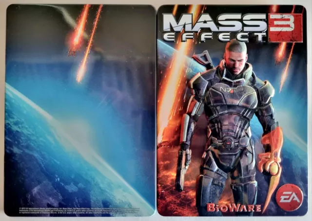 Mass Effect 3 Omniblade Edition G1 Steelbook | Sony Playstation 3 PS3 Metal Case