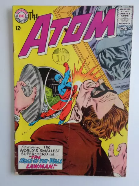 DC COMICS .The ATOM #18 MAY  . 1965  GIL KANE ART . SID GREENE + GARDNER FOX