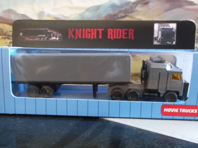 Remorque Vintage 1981 Boîte D'allumettes Kenworth Semi Et Lit Bas Avec Bateau