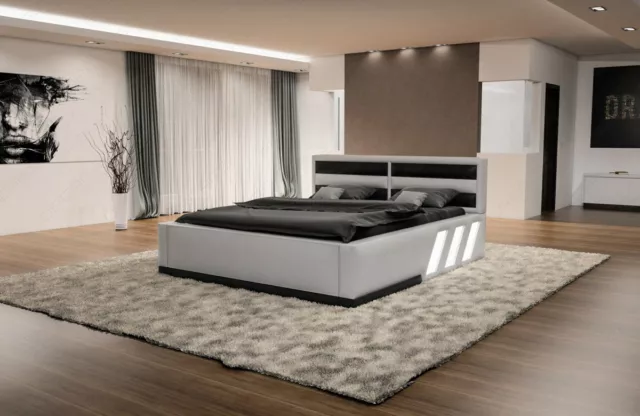 Waterbed Complete Bed Set Luxury LED Lighting Dual Apollonia Hotel Bed
