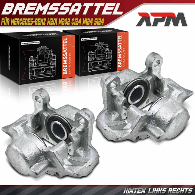 NB PARTS Bremssattel Set Hinten Für Mercedes W201 W202 W124 - 2 Stück