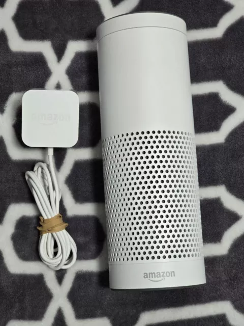 Amazon Echo Plus 1st Generation Alexa Voice Assistant Smart Speaker White