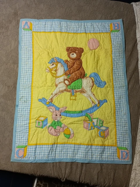 vintage baby blanket quilt comforter