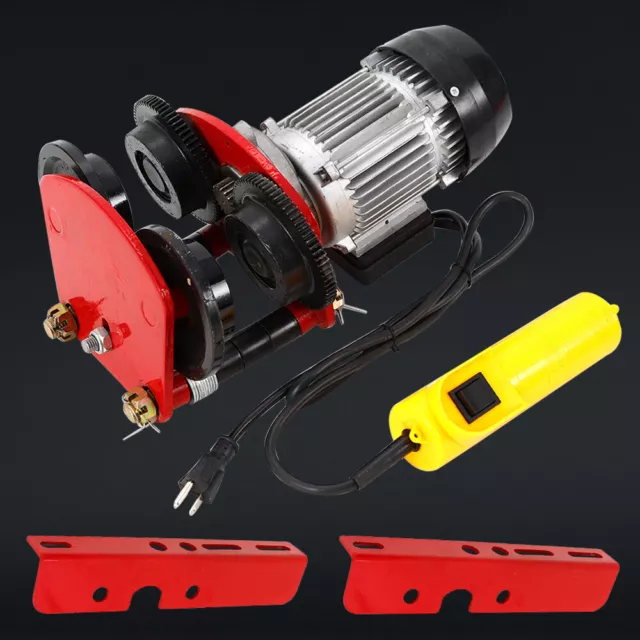 1 Ton Electric Chain Hoist Motor Speed 1400r/Min Power Trolley 500w