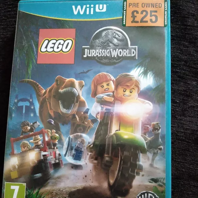 LEGO Jurassic World Wii U (Nintendo Wii U, 2015) Tested - Complete - VGC 