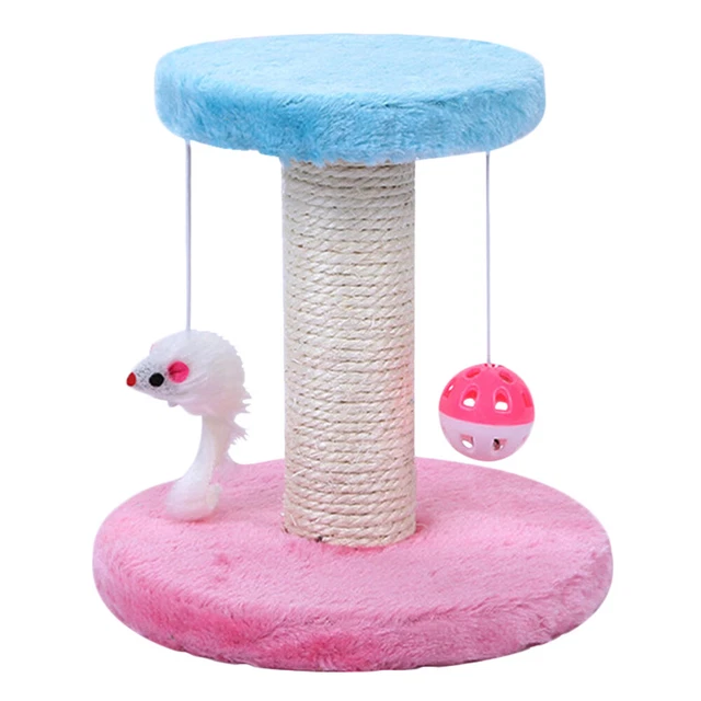 1 pieza Creative Pet Cat Andamio de escalada Campana Cuerda de elevación Rata Bola Gato Escalador Estante