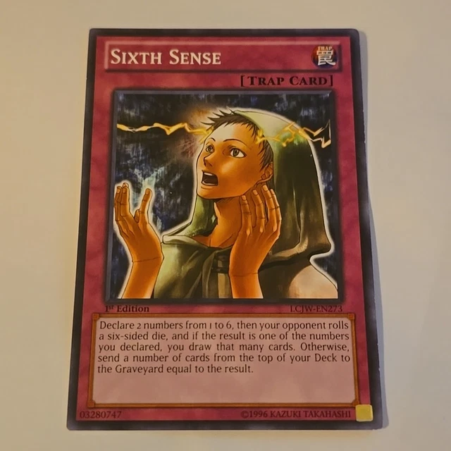 sixth sense yugioh card Yu-Gi-Oh! - Duelist's Advance