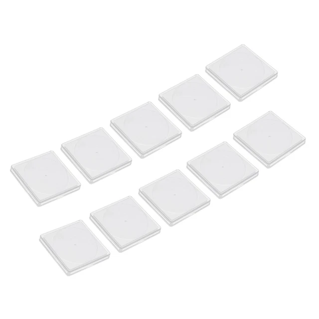 20 uds soporte para monedas maletín de colección de monedas, caja de visualización de monedas, para monedas de 16-36 mm, blanco