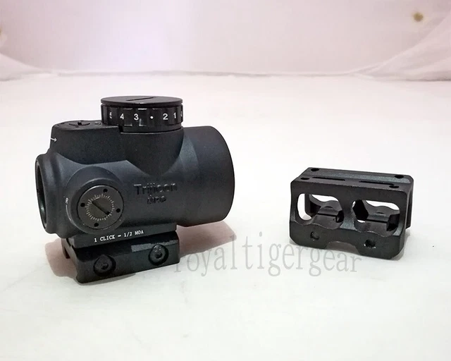MRO Red Dot Holographic Sight w/ 2 Mounts - Mount Model 1 – Black