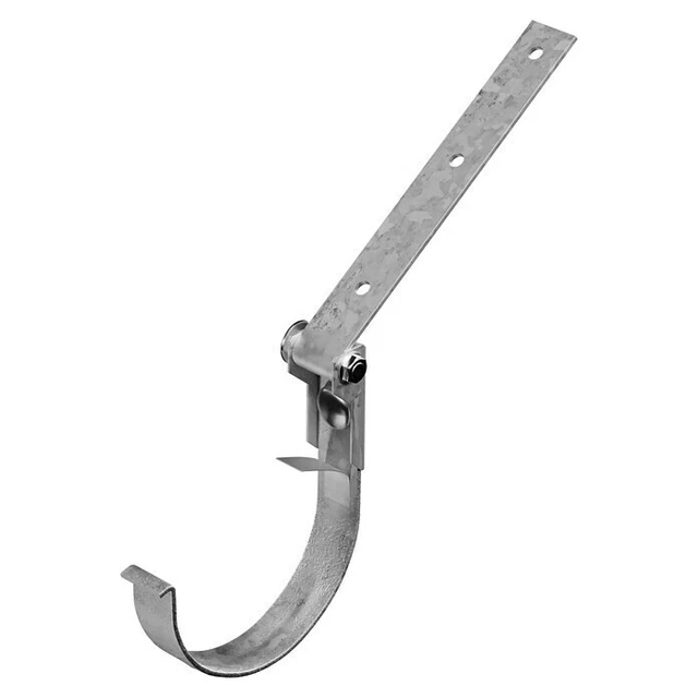 Marley Rinneneisen mit Drehgelenk Nennweite: 125 mm, Stahl, Grau