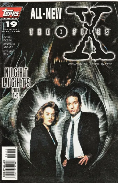 THE X-FILES TOPPS Comic - VOLUME 1 ISSUE 19 - JUNE 1996