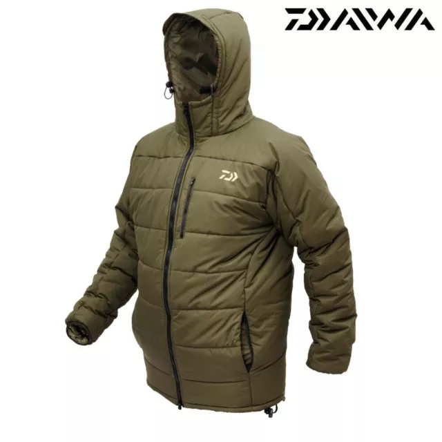 Daiwa Ultra Carp Fishing Jacket - Carp Fishing Quilted Jacket - All Sizes