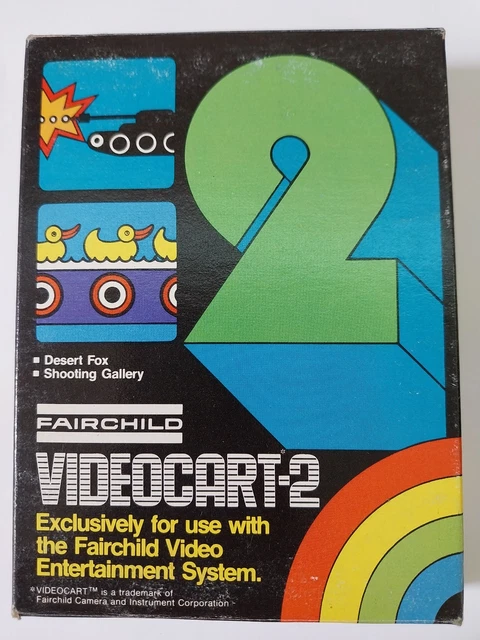 Las mejores ofertas en Fairchild Channel F (ves) 1977 juegos de video eBay