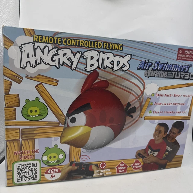 ANGRY BIRDS REMOTE Control For Flying Air Swimmers Extreme Turbo Fun ...