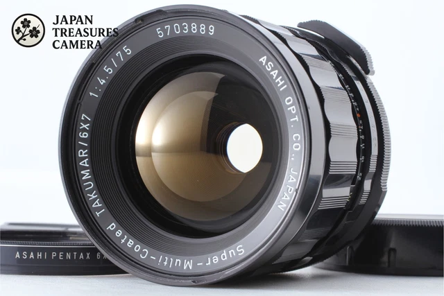 MINT】 PENTAX SMC Takumar 6x7 75mm f/4.5 MF Lens for 6x7 67 67II