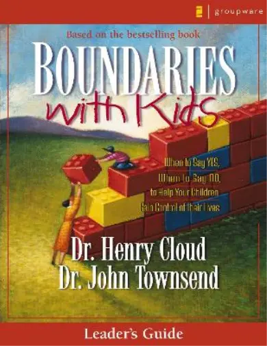 John Townsend Henry Cloud Boundaries with Kids Leader's Guide (Poche)