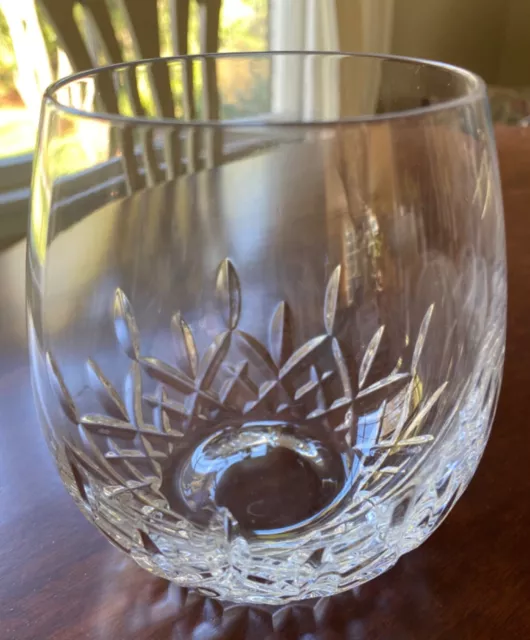 Waterford Crystal Lismore Nouveau Stemless Wine Glass  16 oz. RARE