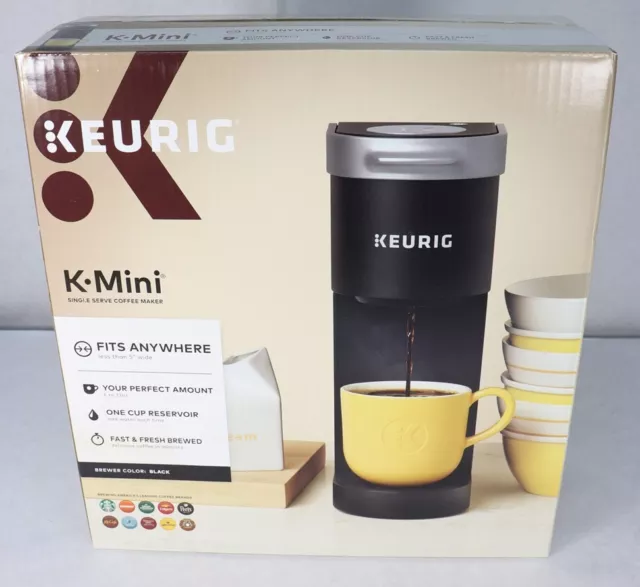 KEURIG KMINI SINGLE Serve KCup Pod Coffee Maker Black New 58.49