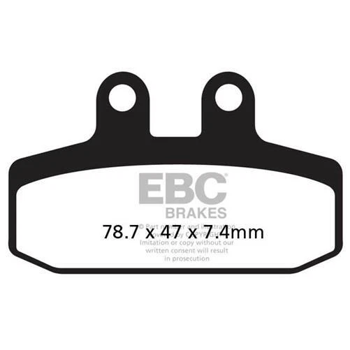 Apache Mini Tomahawk 50 2009 EBC Pastiglie freno anteriori SFA-HH SFA256H