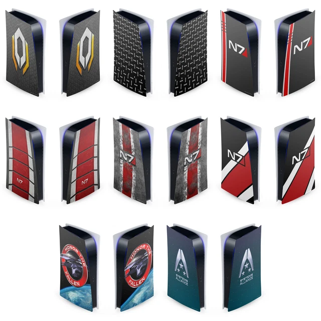Ea Bioware Mass Effect Graphics Vinyl Skin For Sony Ps5 Digital Edition Console