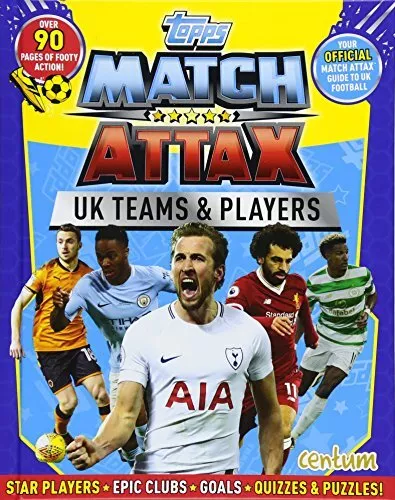 Match Attax UK Players Handbook by Centum Books Ltd Book The Cheap Fast Free