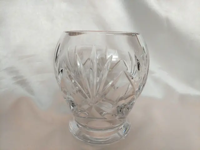 Marquis by Waterford CAPRICE  Footed Hurricane Candle Holder, Rose Bowl, Vase