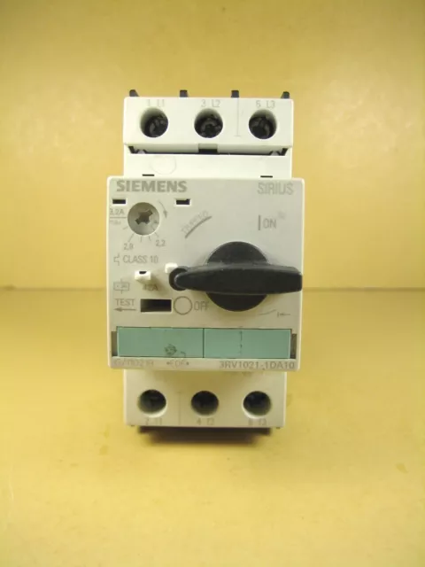 Siemens  3RV1021-1DA10  Motor Starter