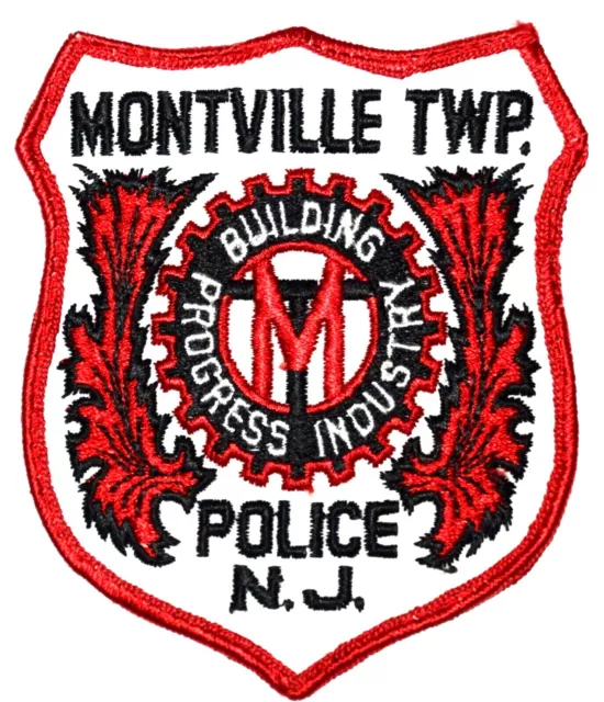 MONTVILLE TOWNSHIP TWP NEW JERSEY NJ Sheriff Police Patch CITY LOGO USED ~ USED