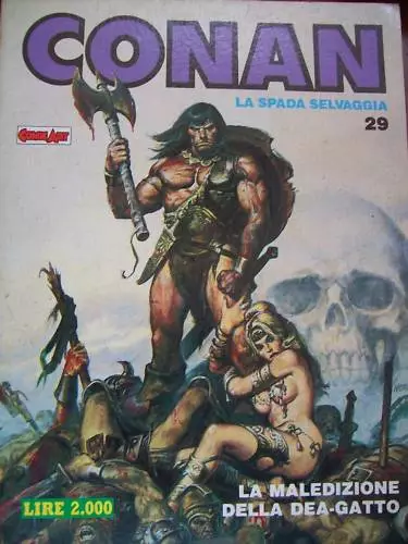 Conan El Bárbaro Edición Comic Art 1989 N° 29