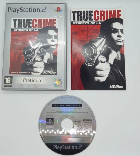 True Crime Streets Of LA for PlayStation 2 Complete 16 + PAL tested fully works