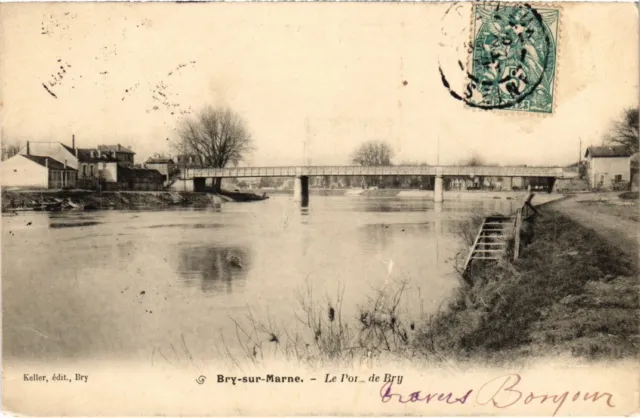 CPA Bry sur Marne Le Pont FRANCE (1338068)