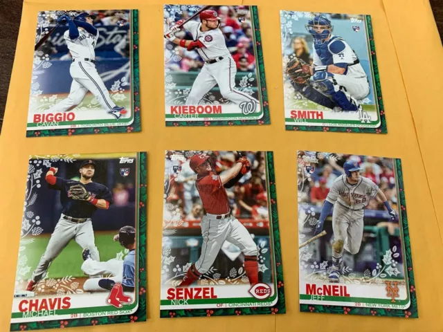 2019 Topps Walmart Holiday SP Variation Pick Your Card (Rookie RC) Finish Set 🔥