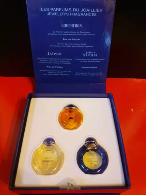 Coffret de 3 Miniatures de parfums BOUCHERON