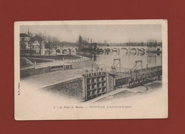 JOINVILLE - L'écluse et le pont   ....    (L6020)