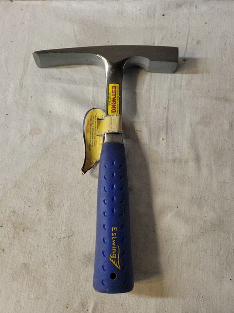 ESTWING USA 27oz. Masons Brick Laying Rock Pick Hammer Nylon Handle Grip E3-20