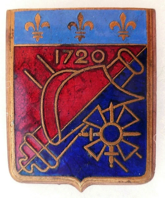 INSIGNE MILITAIRE 24ÈME régiment artillerie, 24 RA, Reutlingen, G 2920