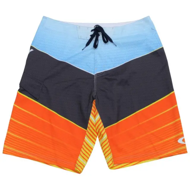 Oakley Blink Shorts Mens Size 34 L Fathom Blue Boardies Surf Swim Boardshorts