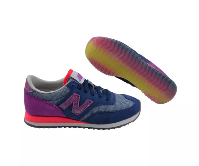 NEW BALANCE WL420 Npb Viola Scuro Lilla Glitter Scarpe Sneakers