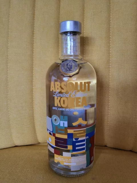 Absolut Vodka Korea, 750ml, Limited Edition, Voll und OVP
