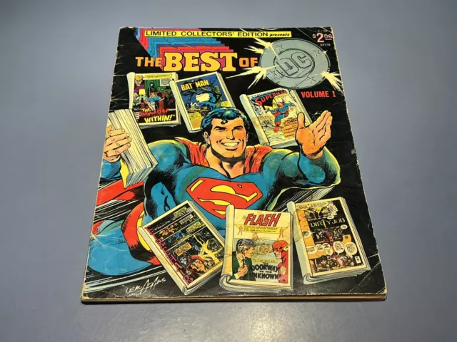 Best Of DC Volume #1 Collectors Edition 1977 Oversized Comic Book w/ Superman