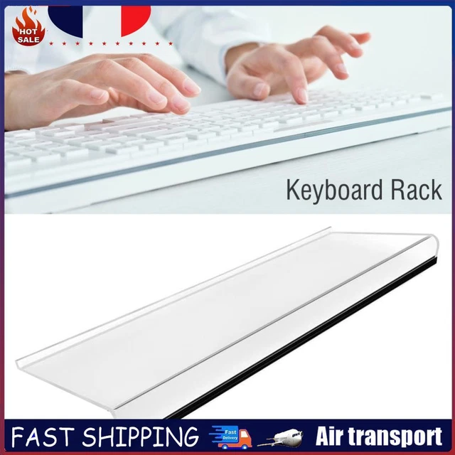 TILTED COMPUTER KEYBOARD Display Bracket Portable Keyboard Holder Stand ...