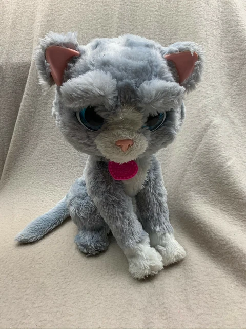 Furreal Friends Bootsie grey cat pet